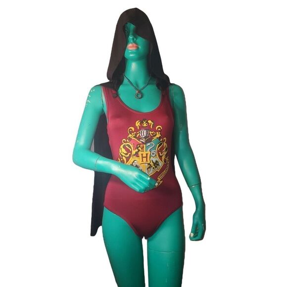 Harry Potter Bodysuit With Attached Cape, Costume, Role play  Size M.[WIB7027] - Picture 1 of 3